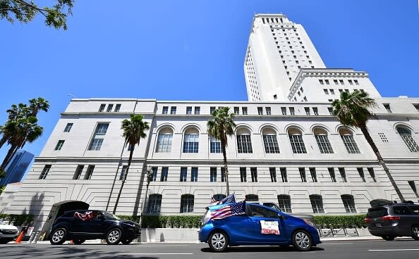 Los Angeles City Hall.