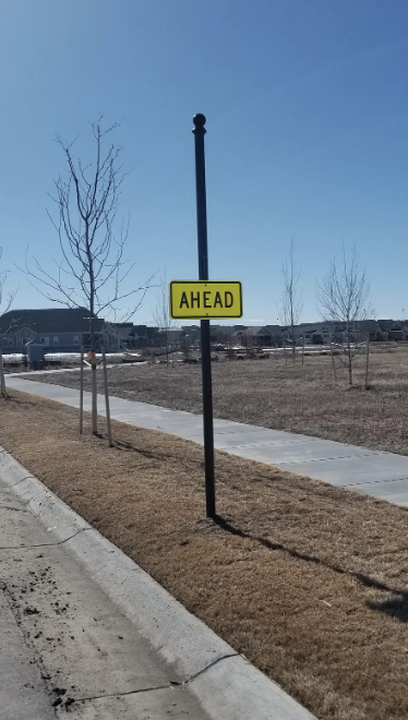 Traffic sign labeled 