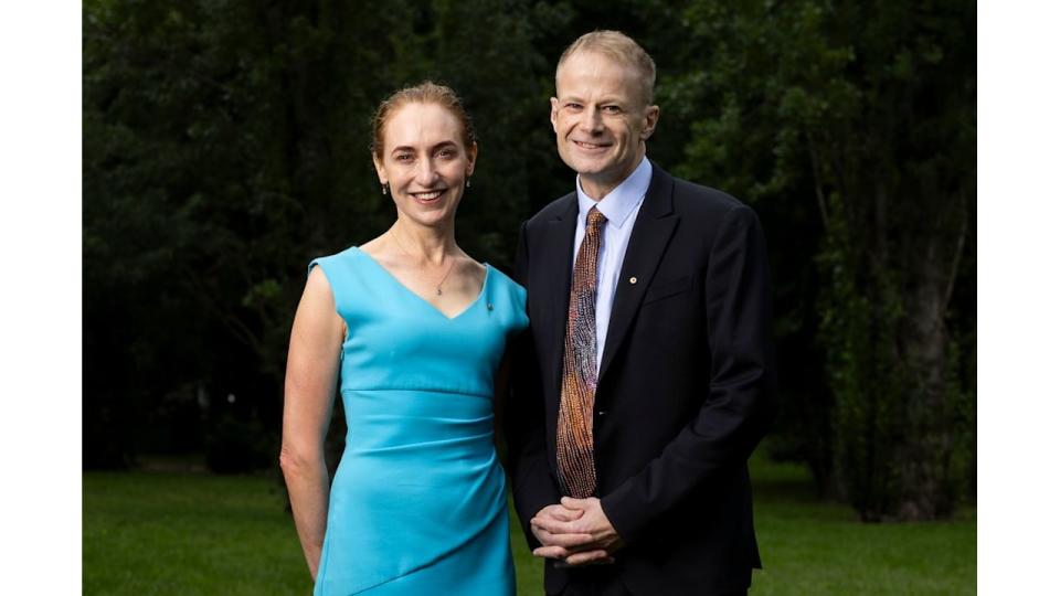 Professor Georgina Long and Professor Richard Scolyer