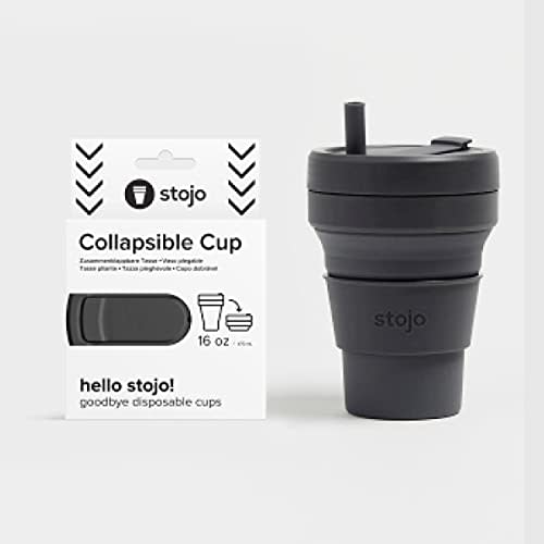 Stojo 16-Ounce Collapsible Travel Cup ('Multiple' Murder Victims Found in Calif. Home / 'Multiple' Murder Victims Found in Calif. Home)