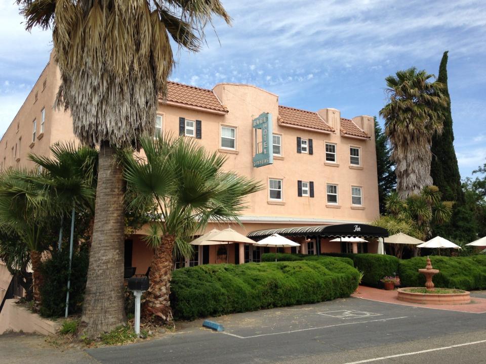 Historic Ryde Hotel, once a speak-easy, is a favorite HIghway 160 stop.