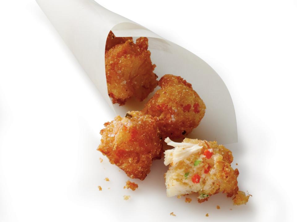 Crab Cake Hush Puppies