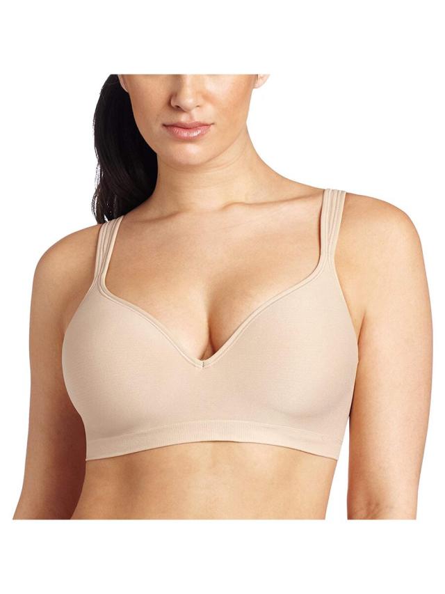 Bali Comfort Revolution Wire Free Bra,white,36dd