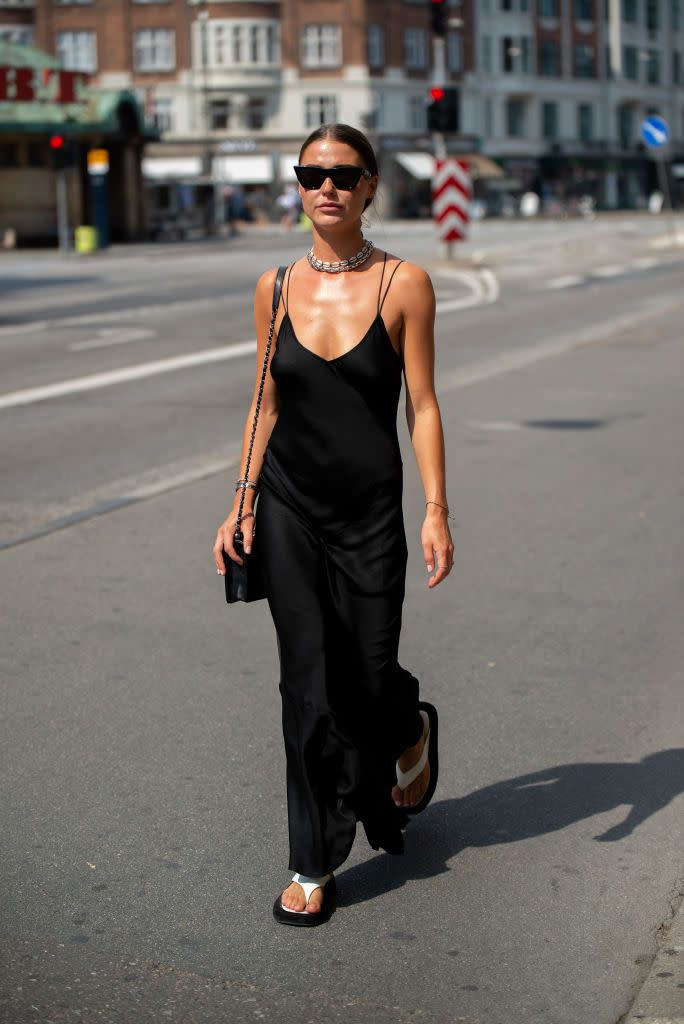 19) Classic Slip Dress