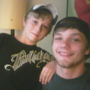 From left: Dylan and Cory Redwine