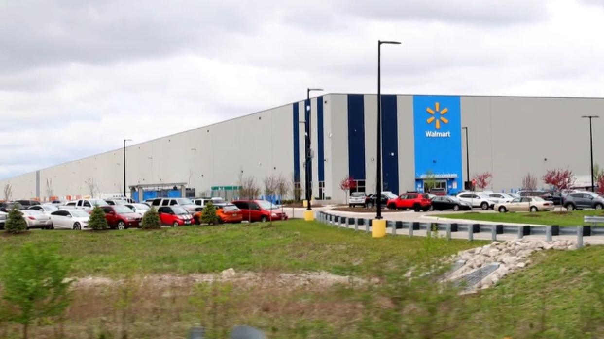 <div>Walmarts new high-tech consolidation center in Minooka, Illinois | Provided</div>