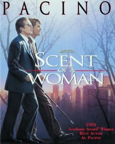 <p>Featuring a tour-de-force performance by Al Pacino, <em>Scent of a Woman</em> takes place over Thanksgiving break, when a student (Chris O'Donnell) agrees to take care of a blind veteran (Pacino) for the week — and ends up learning more than what college can teach him. Pacino wound up earning an Oscar for this film.</p><p><a class="link " href="https://www.amazon.com/dp/B000I9WW4U?tag=syn-yahoo-20&ascsubtag=%5Bartid%7C10055.g.2917%5Bsrc%7Cyahoo-us" rel="nofollow noopener" target="_blank" data-ylk="slk:WATCH ON PRIME VIDEO;elm:context_link;itc:0;sec:content-canvas">WATCH ON PRIME VIDEO</a> <a class="link " href="https://go.redirectingat.com?id=74968X1596630&url=https%3A%2F%2Fitunes.apple.com%2Fus%2Fmovie%2Fscent-of-a-woman%2Fid300230833&sref=https%3A%2F%2Fwww.goodhousekeeping.com%2Fholidays%2Fthanksgiving-ideas%2Fg2917%2Fthanksgiving-movies%2F" rel="nofollow noopener" target="_blank" data-ylk="slk:WATCH ON ITUNES;elm:context_link;itc:0;sec:content-canvas">WATCH ON ITUNES</a></p>