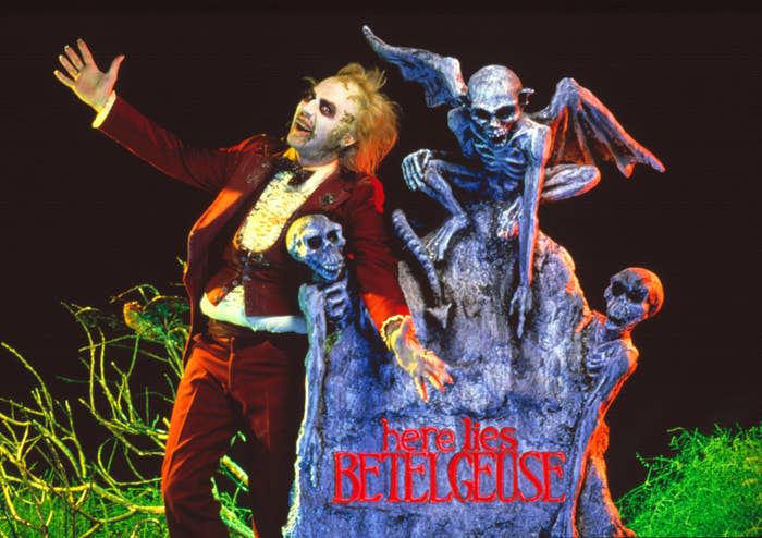 The "Beetlejuice" poster
