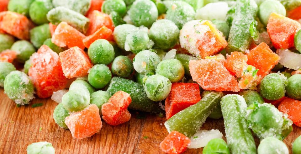 frozen vegetables