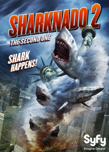 sharknado 2 poster.