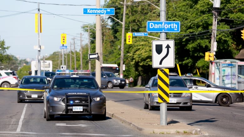 Photos of car released by police after motorcyclist killed in hit and run in Scarborough