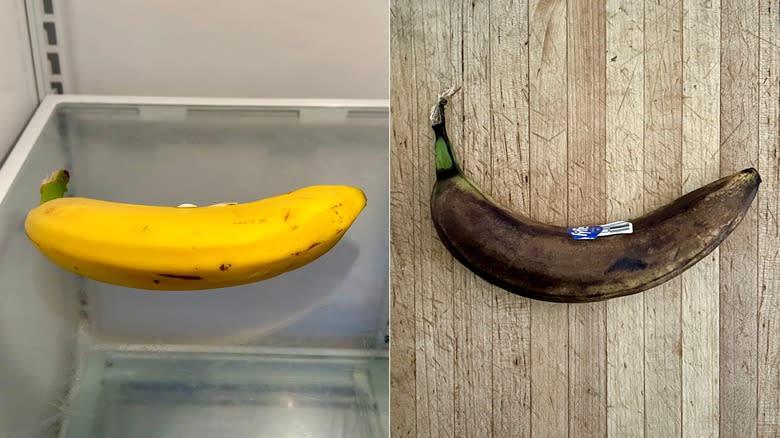 Refrigerated banana 