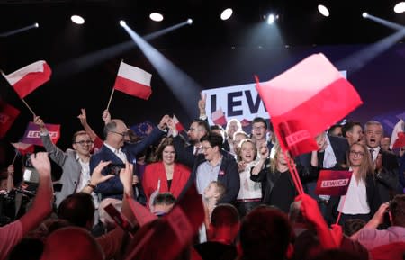 Poland's parliamentary election in Warsaw