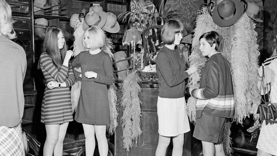 Inside a Biba Boutique in London in June 1966. Shoppers bought into a lifestyle rather than just clothes. - Doreen Spooner/Daily Mirror/Getty Images