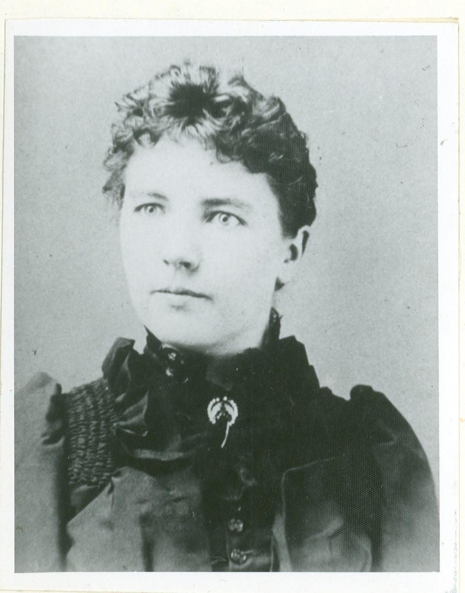 Laura Ingalls Wilder at age 27.