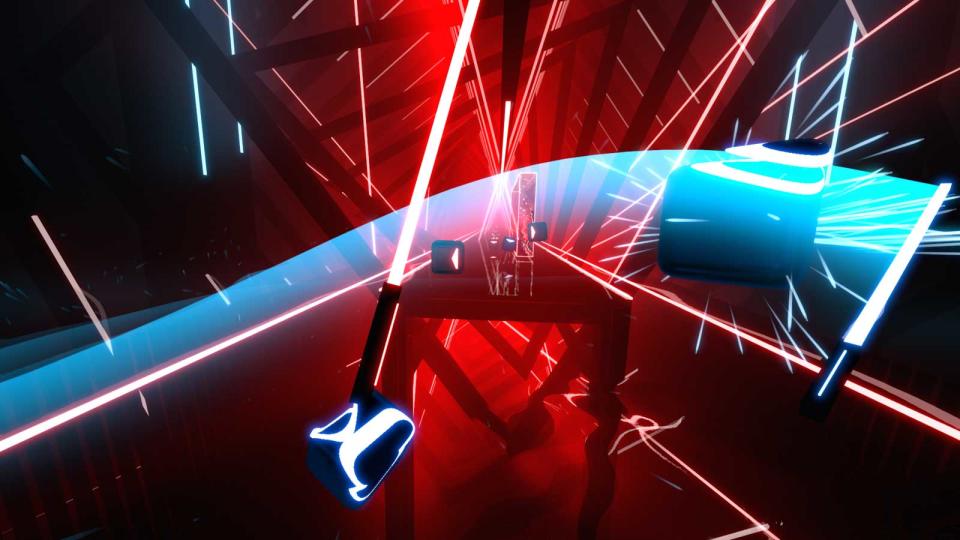 Beat Saber has been one of the more attention-grabbing VR titles on PCs as of