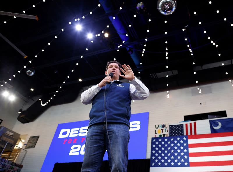 Republican presidential candidate and Florida Governor Ron DeSantis visits Myrtle Beach