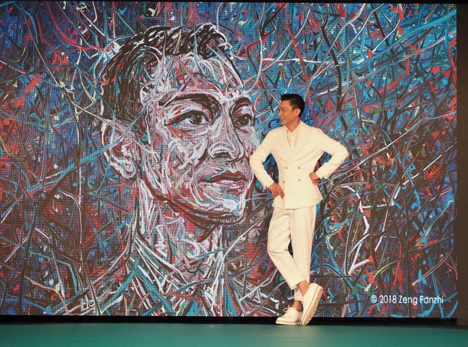 對於演唱會一票難求，劉德華笑言大家太努力了。（翻攝自My Love Andy Lau World Tour 臉書）