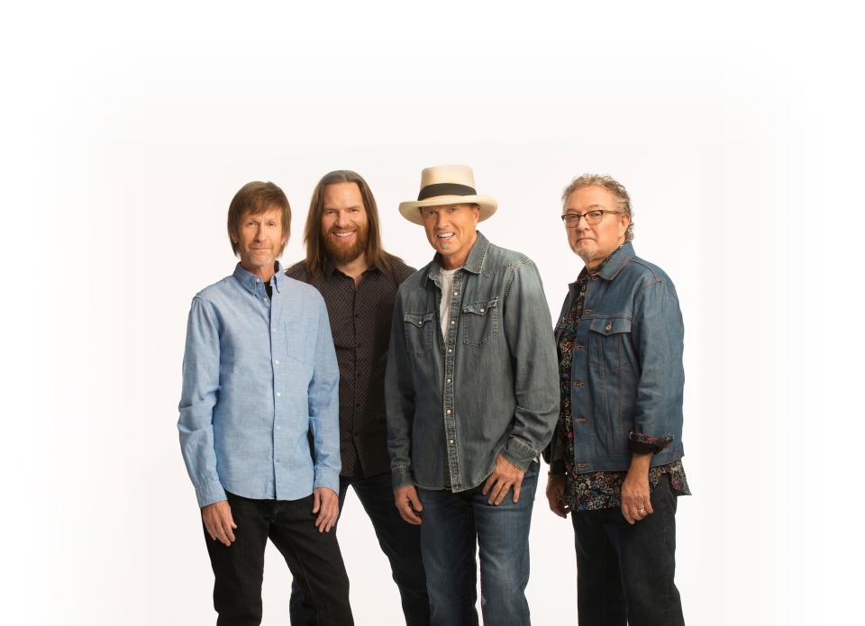 The country band Sawyer Brown performs Dec. 9, 2023, at the Blue Gate Performing Arts Center in Shipshewana.