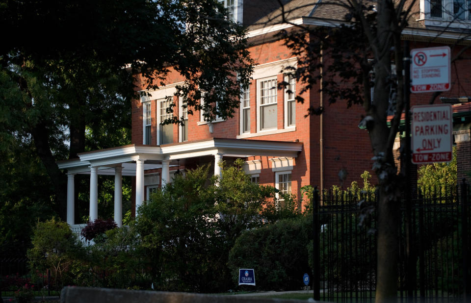 The Chicago home of Barack Obama