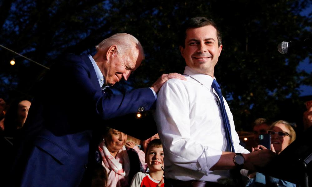 <span>Photograph: Elizabeth Frantz/Reuters</span>