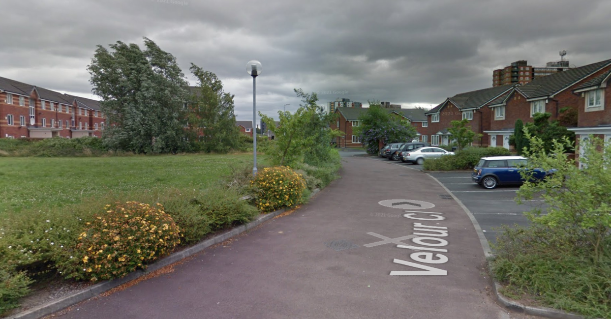 The incident happened at a property on Velour Close in Salford, Greater Manchester. (Google Maps)