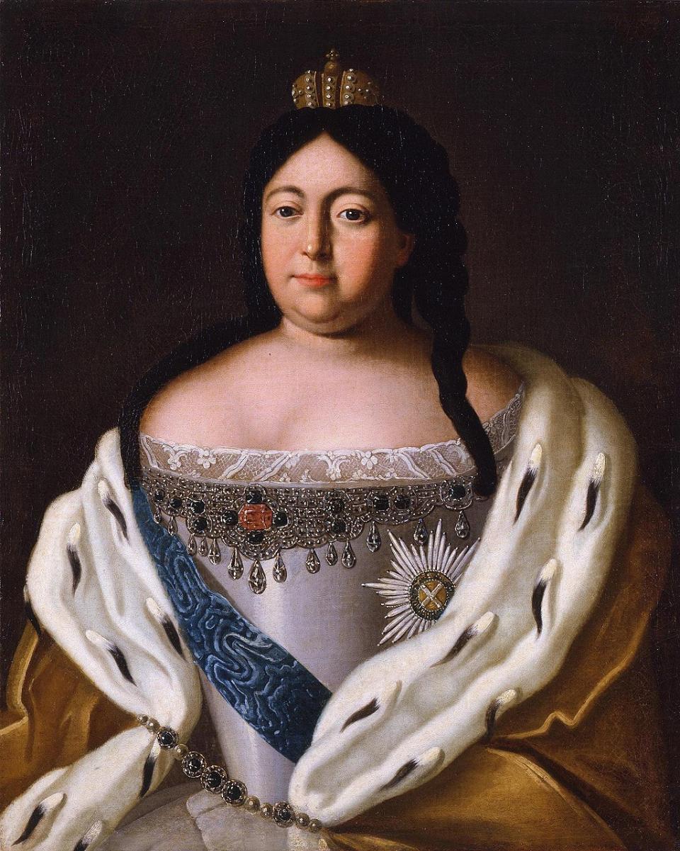 Retrato de la emperatriz Anna Ioannovna (1693-1740)
