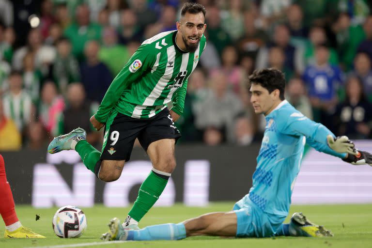 El delantero de 29 años juega en Betis desde 2019