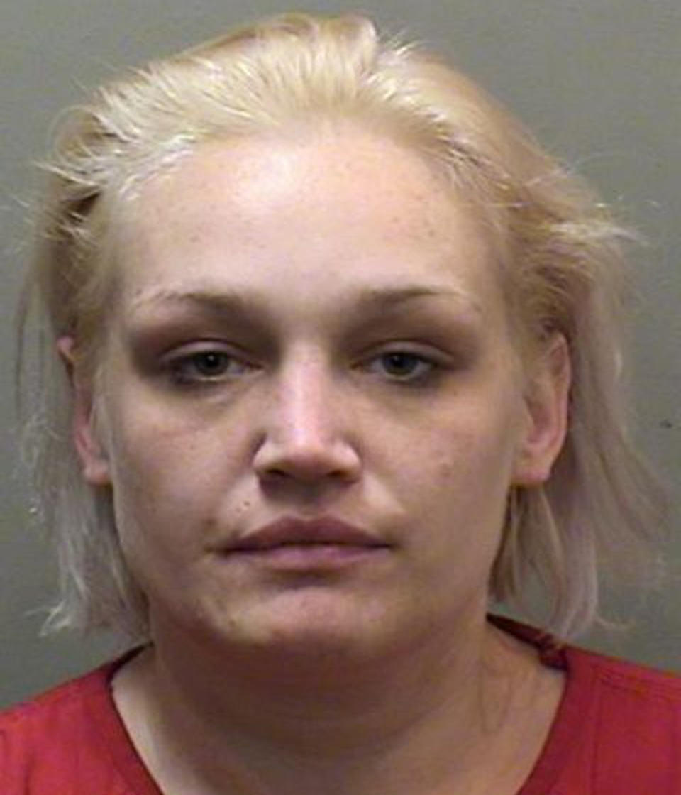 Anika Witt pleaded guilty to weapon and drug charges on Friday. Source: McLean County Sheriff’s Office