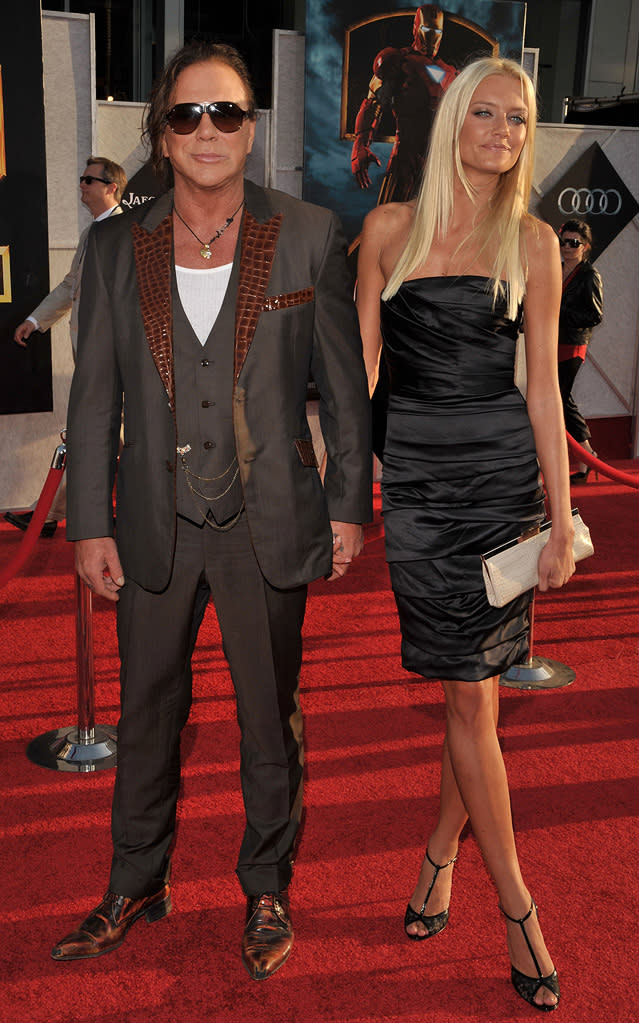 Iron Man 2 LA Premiere 2010 Mickey Rourke