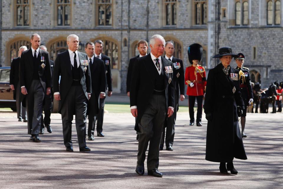 royals prince philip funeral