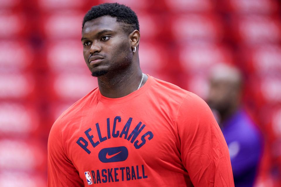 New Orleans Pelicans forward Zion Williamson has struggled to keep his weight under control.