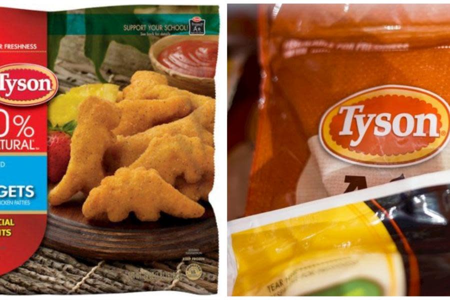 Tyson Foods retira del mercado de California sus Fun Nuggets con forma de dinosaurios