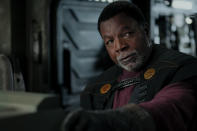 Carl Weathers is Greef Karga in THE MANDALORIAN, season two, exclusively on Disney+