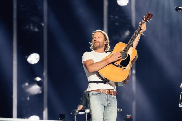 Dierks Bentley has announced summer dates for his Gravel & Gold Tour. - Credit: Monica Murray/Variety via Getty Images