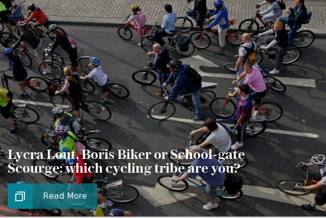 Lycra Lout, Boris Biker or School-gate Scourge: which cycling tribe are you?