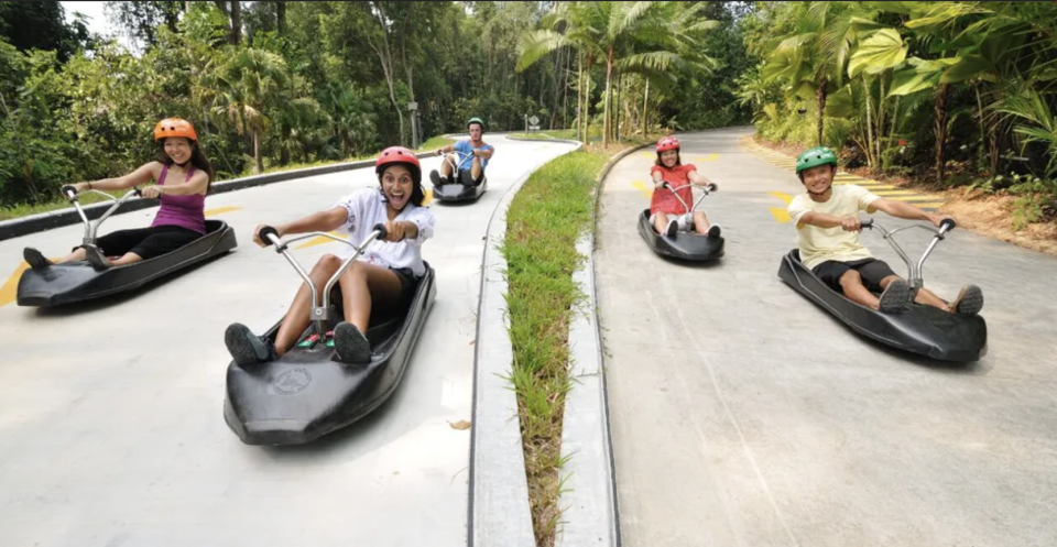 PHOTO: Trip.com. Skyline Luge Sentosa Ticket