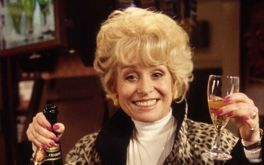 Peggy Mitchell as Barbara Windsor - BBC