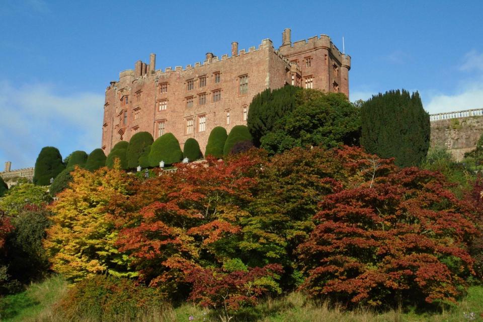 Undated handout photo issued by the National Trust of Powis Castle in Wales, in early autumn. (PA)