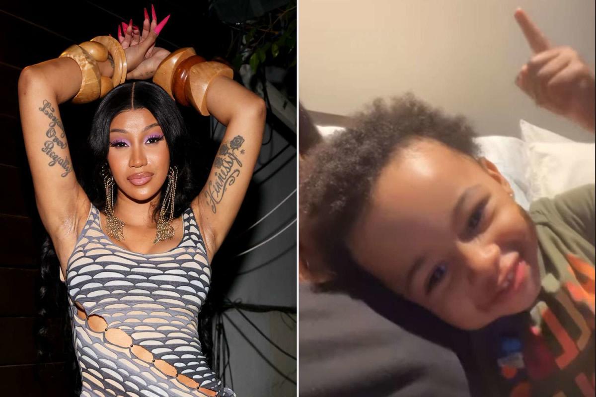 Cardi B Shares Adorable Video of Son Wave Saying He's Turning '2' Ahead of  His Birthday