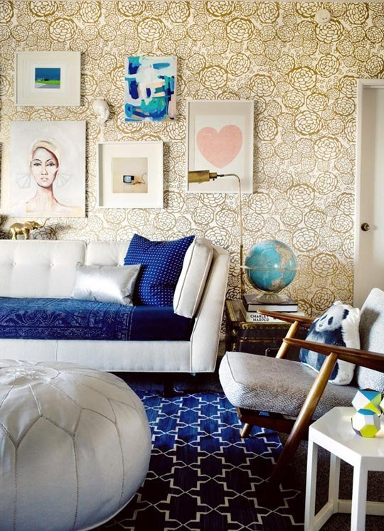 4. Rooms that stick to very limited color palettes