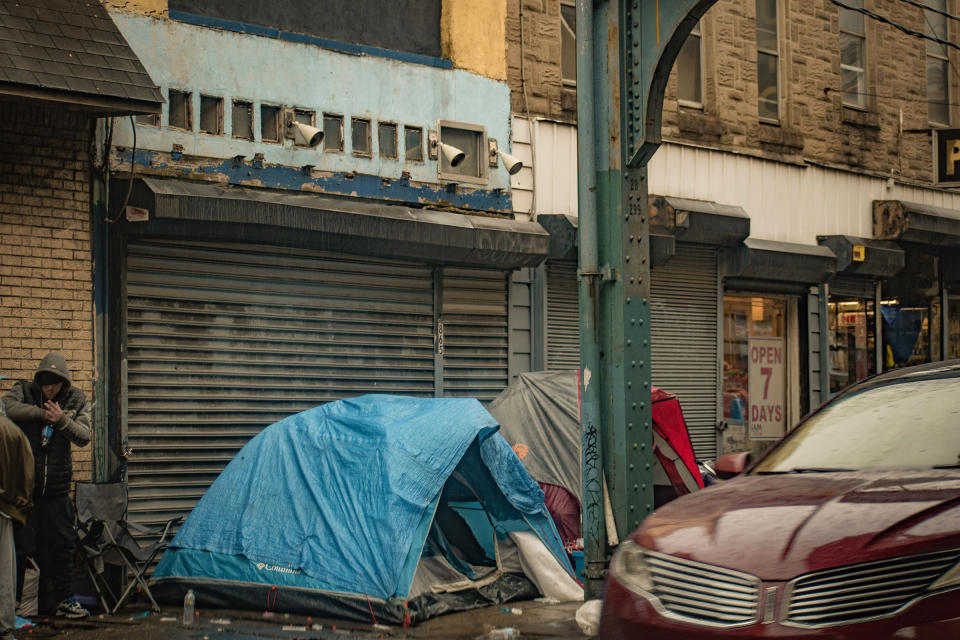 Kensington in Philadelphia is home to the East Coast's largest street drug market.<span class="copyright">Anisha Kohli for TIME</span>