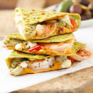 <div class="caption-credit"> Photo by: Better Homes and Gardens</div><div class="caption-title">Shrimp Recipes</div>Lightning-fast to cook and beloved for its mild flavor, it's no surprise shrimp found itself on the list of most-searched recipes. <br> <ul> <li> <a rel="nofollow" href="http://shine.yahoo.com/food/recipes/shrimp-quesadillas-535465.html" data-ylk="slk:Shrimp Quesadillas (pictured);elm:context_link;itc:0;sec:content-canvas;outcm:mb_qualified_link;_E:mb_qualified_link;ct:story;" class="link  yahoo-link">Shrimp Quesadillas (pictured)</a> </li> <li> <a rel="nofollow" href="http://shine.yahoo.com/work-money/mark-bittman-on-shine-simplest-and-best-shrimp-dish-2511568.html%20" data-ylk="slk:Best and Easiest Shrimp Dish;elm:context_link;itc:0;sec:content-canvas;outcm:mb_qualified_link;_E:mb_qualified_link;ct:story;" class="link  yahoo-link">Best and Easiest Shrimp Dish</a> </li> <li> <a rel="nofollow" href="http://shine.yahoo.com/shine-food/simple-weeknight-meals-shrimp-scampi-170900727.html" data-ylk="slk:Shrimp Scampi;elm:context_link;itc:0;sec:content-canvas;outcm:mb_qualified_link;_E:mb_qualified_link;ct:story;" class="link  yahoo-link">Shrimp Scampi <br></a> </li> <li> <span>Shrimp Risotto</span> </li> <li> <a rel="nofollow" href="http://shine.yahoo.com/shine-food/garlic-shrimp-white-beans-141600938.html" data-ylk="slk:Garlic Shrimp with White Beans;elm:context_link;itc:0;sec:content-canvas;outcm:mb_qualified_link;_E:mb_qualified_link;ct:story;" class="link  yahoo-link">Garlic Shrimp with White Beans </a> </li> </ul> <p> <a rel="nofollow" href="http://recipes.search.yahoo.com/search;_ylt=A2KJ3CQRR7ZQF1YAgpyDmolQ;_ylc=X1MDMTM1MTE5NTI2NwRfcgMyBGFvA2FvBGNzcmNwdmlkA2RrQ0hvMktKM0NGanhza1FUOW9Xc1EwaVlvdjRRMUMyUnhZQUFNZHAEZnIDc2hpbmUEZnIyA3NidG4Ebl9ncHMDMTAEb3JpZ2luA3NycARwcXN0cgNzaHJpbXAEcXVlcnkDc2hyaW1wBHNhbwMx?p=shrimp&fr2=sb-top&fr=shine&pqstr=shrimp" data-ylk="slk:Find More Shrimp Recipes>>;elm:context_link;itc:0;sec:content-canvas" class="link ">Find More Shrimp Recipes>></a> <br> </p>