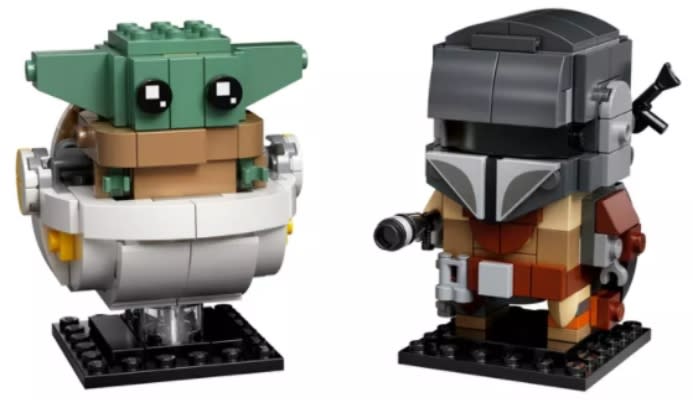 LEGO BrickHeadz Star Wars The Mandalorian & The Child - Credit: LEGO.