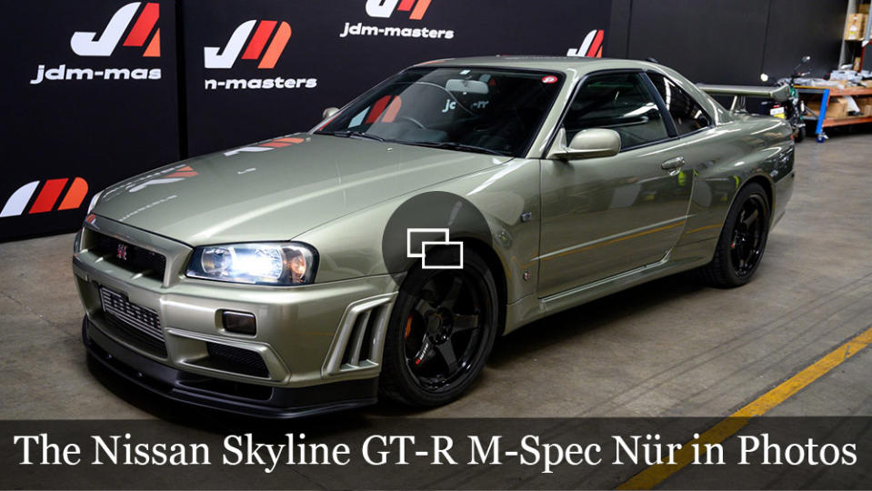 The 2002 Nissan Skyline GT-R M-Spec Nür in Photos