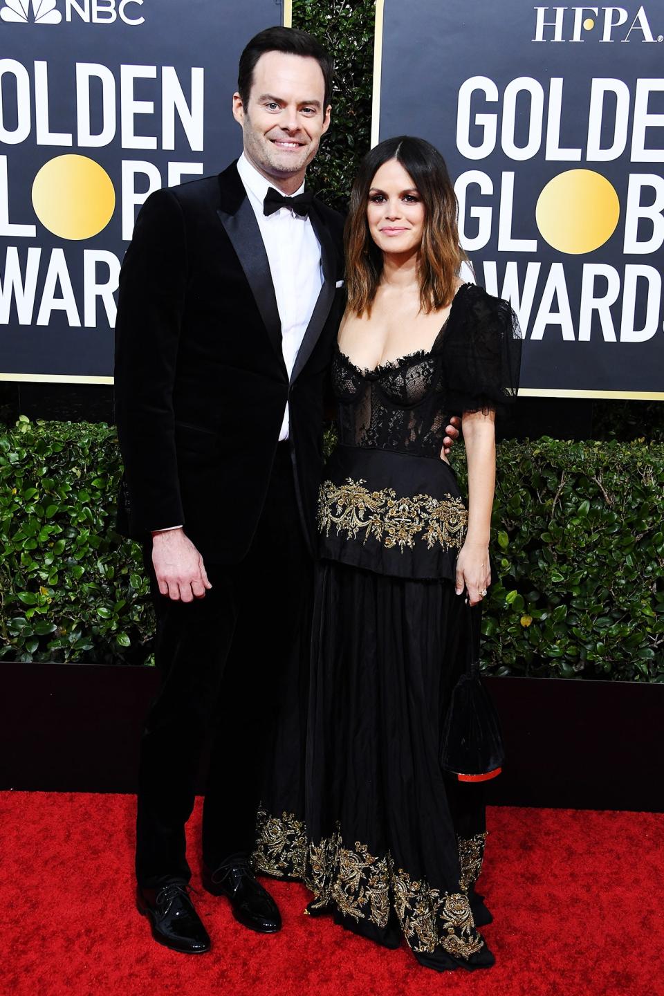 Bill Hader and Rachel Bilson