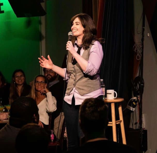 PHOTO: Laura High is a stand-up comedian in New York City. (Courtesy of Saliyl Dotson)