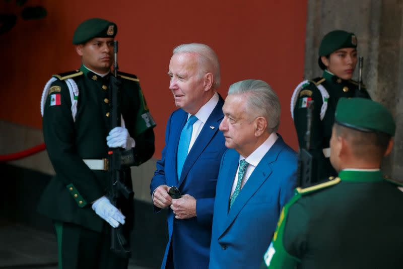 FILE PHOTO: North American leaders meet in Mexico City