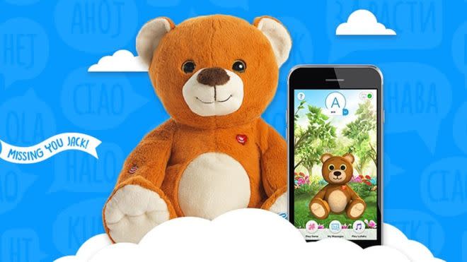In 2018, the customer database of the CloudPets smart toy manufacturer was breached by hackers who stole information on 800,000 users. (Photo: CloudPets)
