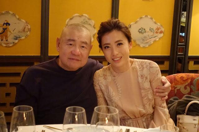 劉鑾雄與妻子陳凱韻（甘比），2016年12月結婚。網上圖片